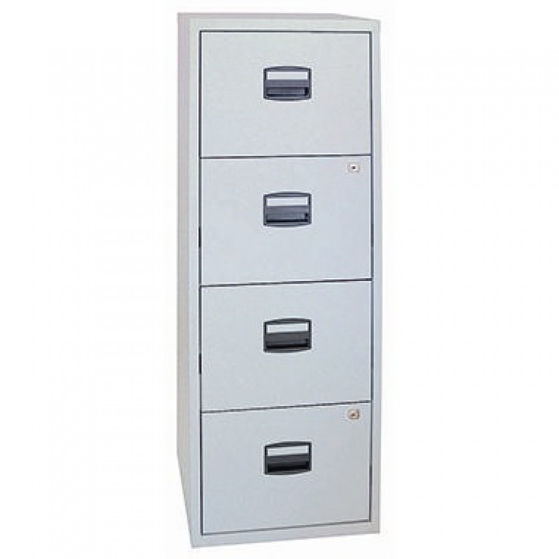 Hängeregistraturschrank PFA4F645 4Auszüge lichtgrau Hängeregistraturschrank PFA4F645 4Auszüge lichtgrau