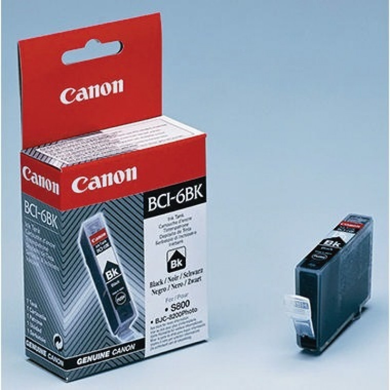 Canon Tintenpatrone BCI6BK 4705A002 13ml schwarz Canon Tintenpatrone BCI6BK 4705A002 13ml schwarz