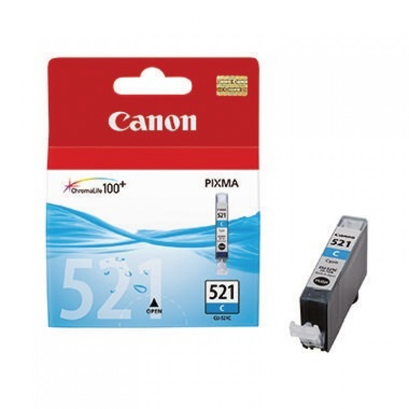 Canon Tintenpatrone CLI521C 2934B001 9ml cyan Canon Tintenpatrone CLI521C 2934B001 9ml cyan