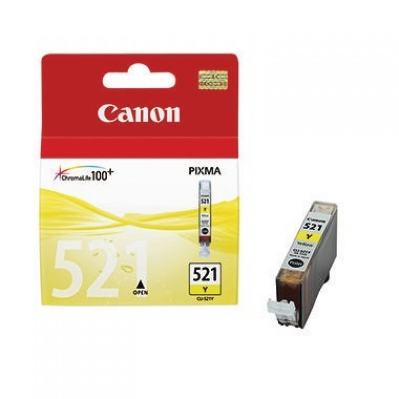 Canon Tintenpatrone CLI521Y 2936B001 9ml gelb Canon Tintenpatrone CLI521Y 2936B001 9ml gelb
