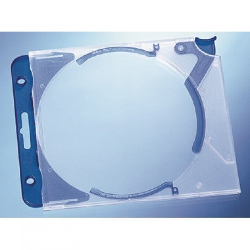 DURABLE CD/DVD Box QUICKFLIP COMPLETE 526906 bl/tr 5 St./Pack. DURABLE CD/DVD Box QUICKFLIP COMPLETE 526906 bl/tr 5 St./Pack.