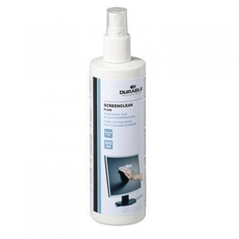 DURABLE Reinigungsspray SCREENCLEAN FLUID 578219 250ml DURABLE Reinigungsspray SCREENCLEAN FLUID 578219 250ml