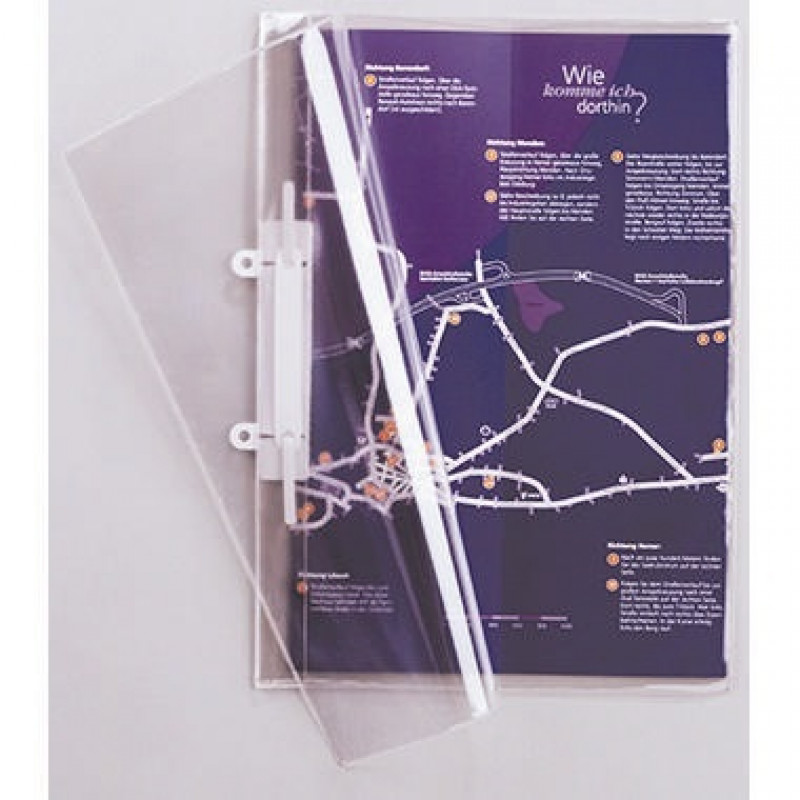 DURABLE Schnellhefter 251219 DIN A4 PVC transparent DURABLE Schnellhefter 251219 DIN A4 PVC transparent