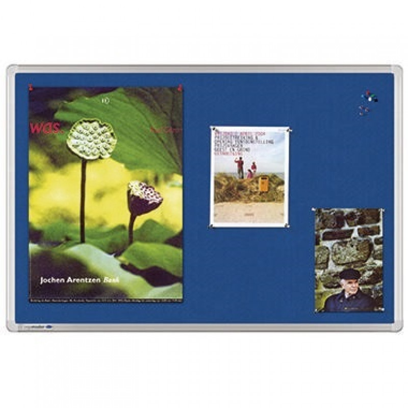 Legamaster Textiltafel 7-141863 150x100cm Aluminium blau Legamaster Textiltafel 7-141863 150x100cm Aluminium blau