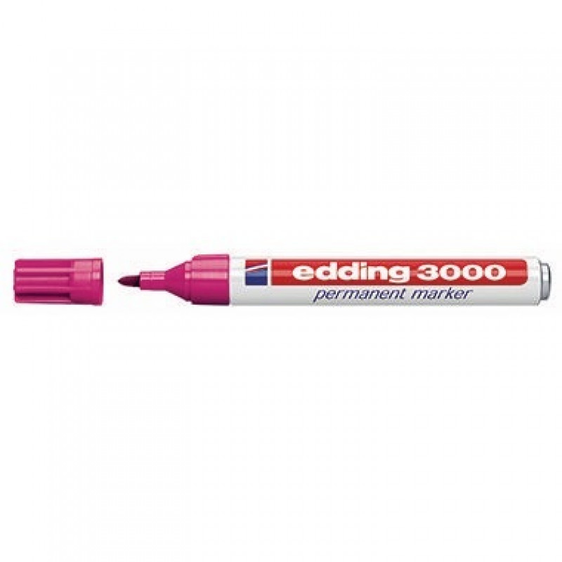 edding Permanentmarker 4-3000009 1,5-3mm Rundspitze rosa edding Permanentmarker 4-3000009 1,5-3mm Rundspitze rosa
