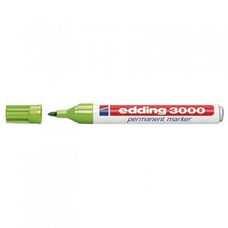 edding Permanentmarker 3000 4-3000011 1,5-3mm hellgrün edding Permanentmarker 3000 4-3000011 1,5-3mm hellgrün