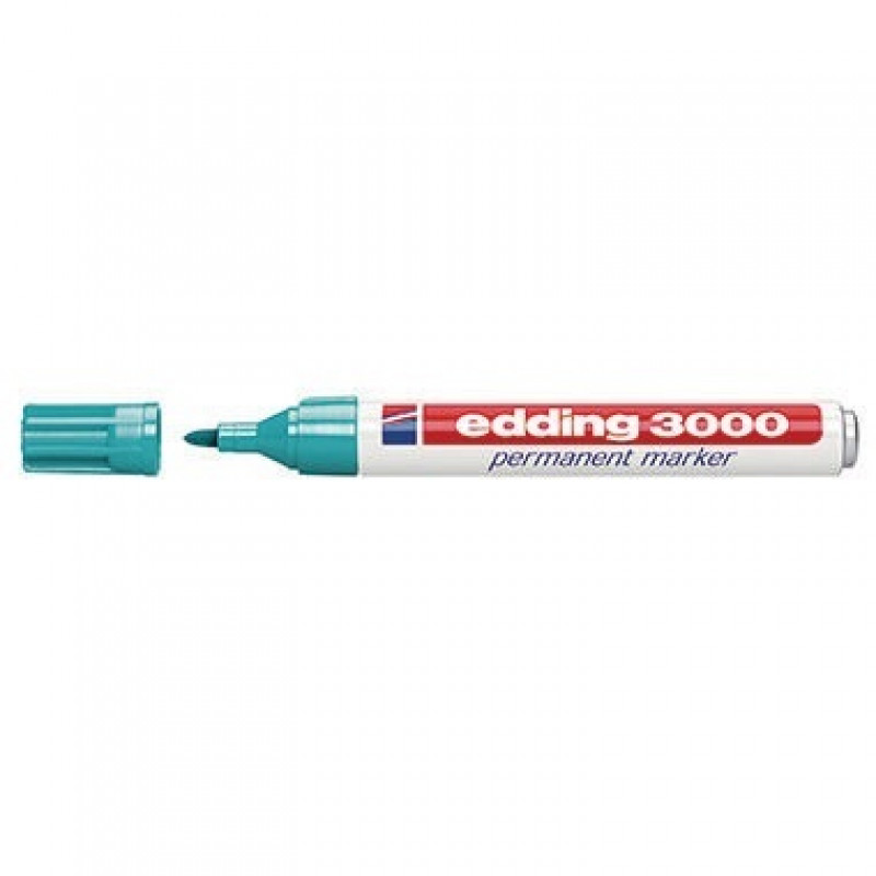 edding Permanentmarker 4-3000014 1,5-3mm Rundspitze türkis edding Permanentmarker 4-3000014 1,5-3mm Rundspitze türkis