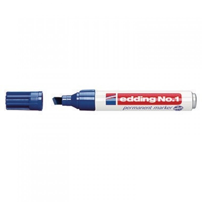 edding Permanentmarker No.1 4-1003 1-5mm Keilspitze nachfüllbar bl edding Permanentmarker No.1 4-1003 1-5mm Keilspitze nachfüllbar bl