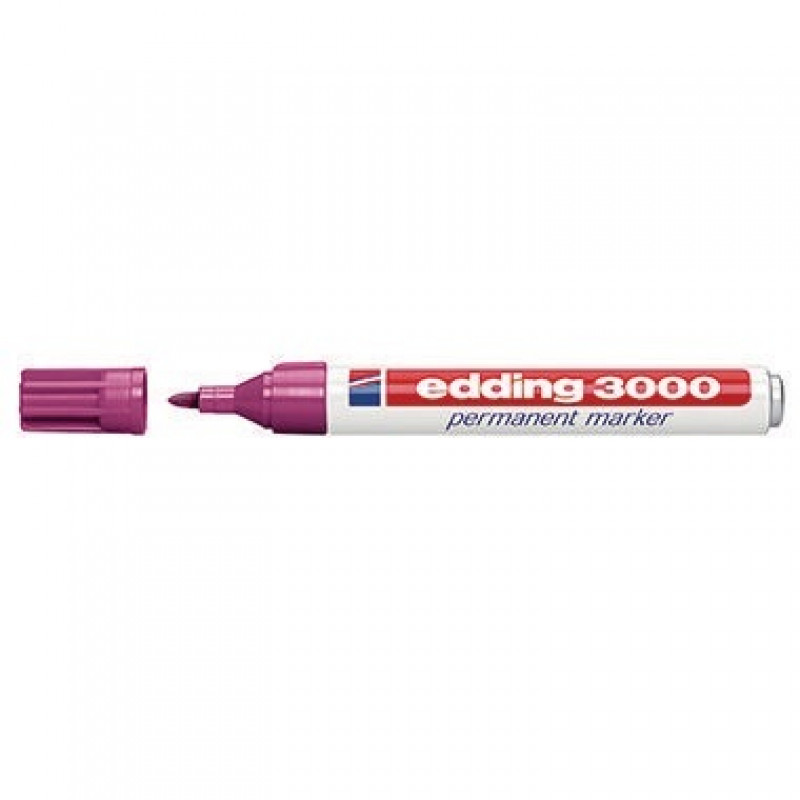 edding Permanentmarker 4-3000020 1,5-3mm Rundspitze rotviolett edding Permanentmarker 4-3000020 1,5-3mm Rundspitze rotviolett