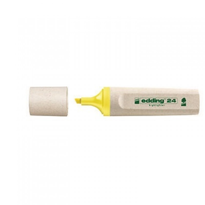 edding Textmarker Highlighter 24 EcoLine 4-24005 2-5mm gelb edding Textmarker Highlighter 24 EcoLine 4-24005 2-5mm gelb