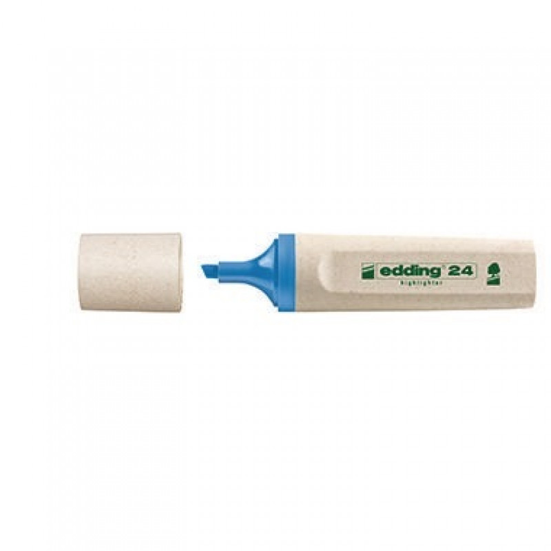 edding Textmarker Highlighter 24 EcoLine 4-24010 2-5mm hellblau edding Textmarker Highlighter 24 EcoLine 4-24010 2-5mm hellblau