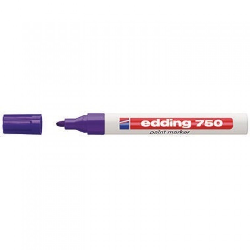 edding Lackmarker 750 4-750-9-008 2-4mm Rundspitze permanent violett edding Lackmarker 750 4-750-9-008 2-4mm Rundspitze permanent violett