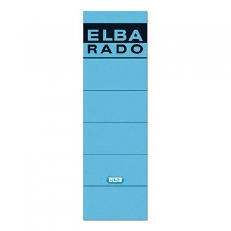 ELBA Ordneretikett 100420952 breit/kurz sk blau10 St./Pack. ELBA Ordneretikett 100420952 breit/kurz sk blau10 St./Pack.