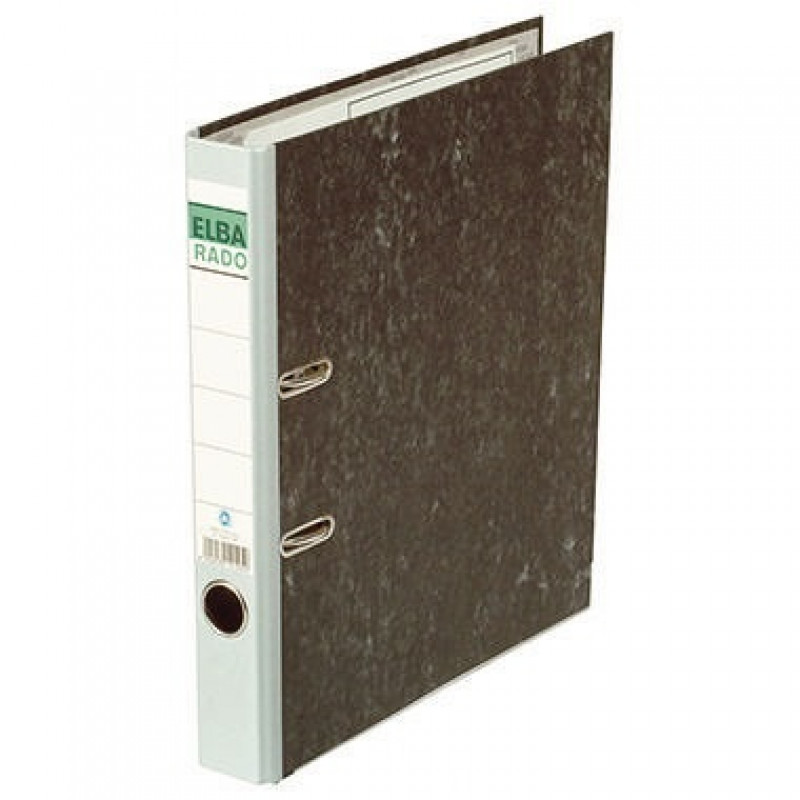 ELBA Ordner ELBArado 100022597 DIN A4 50mm Pappe grau ELBA Ordner ELBArado 100022597 DIN A4 50mm Pappe grau