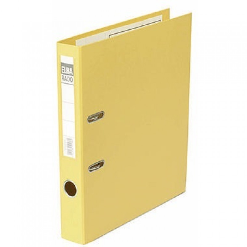 ELBA Ordner ELBAradoplast 100022620 DIN A4 50mm PVC gelb ELBA Ordner ELBAradoplast 100022620 DIN A4 50mm PVC gelb
