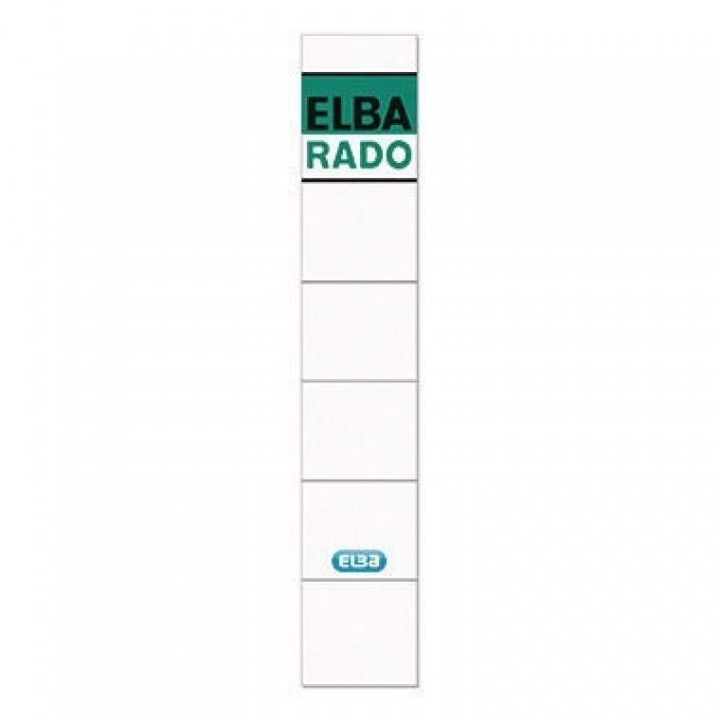 ELBA Ordneretikett 100420946 schmal/kurz sk gn/ws 10 St./Pack. ELBA Ordneretikett 100420946 schmal/kurz sk gn/ws 10 St./Pack.