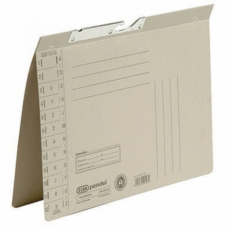 ELBA Pendelhefter 100560090 DIN A4 Amtsheftung 320g Karton grau ELBA Pendelhefter 100560090 DIN A4 Amtsheftung 320g Karton grau