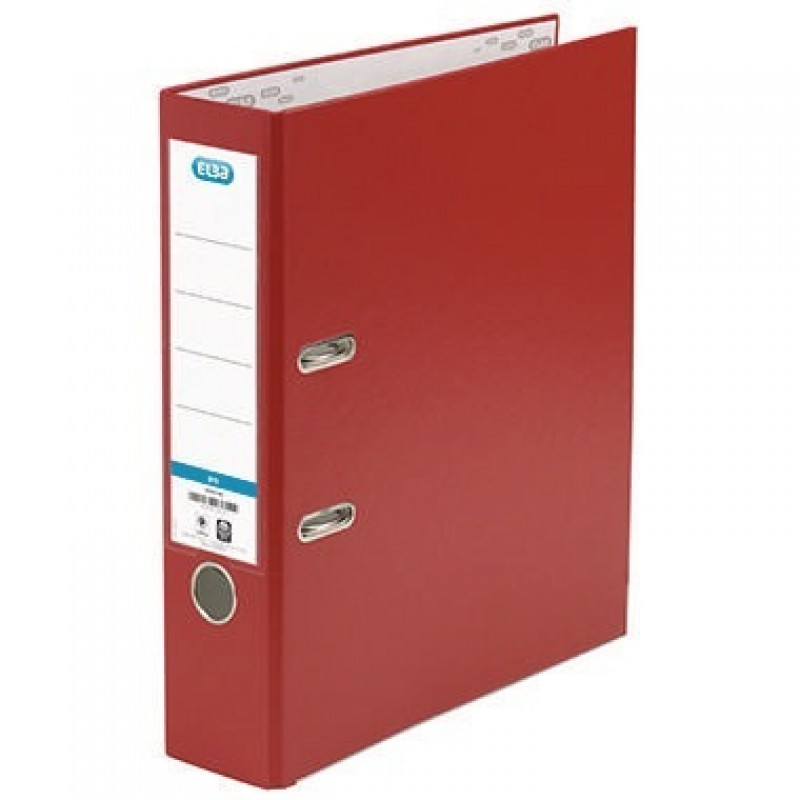 ELBA Ordner smart 100202156 DIN A4 80mm PP rot