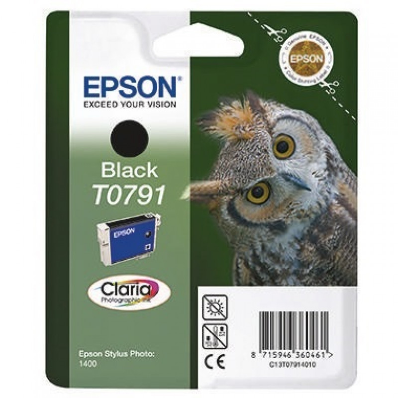 Epson Tintenpatrone C13T07914010 570Seiten 11ml schwarz Epson Tintenpatrone C13T07914010 570Seiten 11ml schwarz