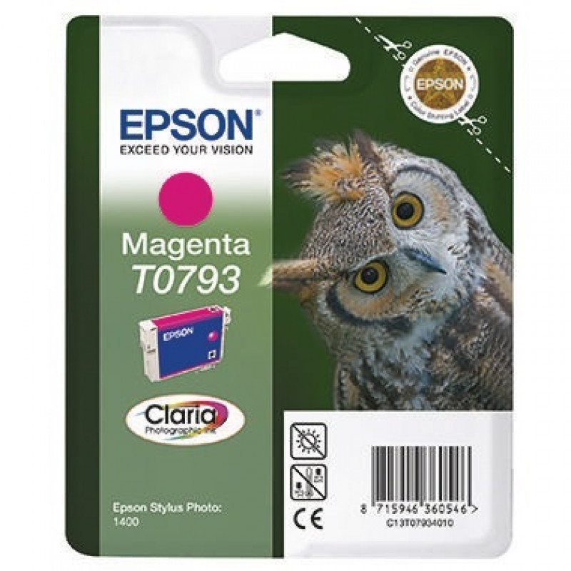 Epson Tintenpatrone C13T07934010 720Seiten 11ml magenta Epson Tintenpatrone C13T07934010 720Seiten 11ml magenta