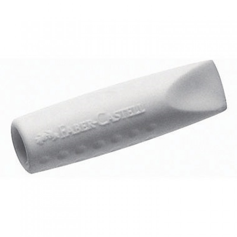 Faber-Castell Radierer Eraser CAP GRIP 2001 grau/weiß 2 St./Pack. Faber-Castell Radierer Eraser CAP GRIP 2001 grau/weiß 2 St./Pack.