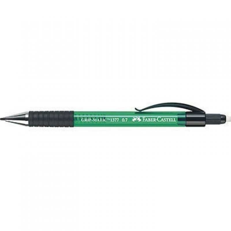 Faber-Castell Druckbleistift GRIP MATIC 137763 0,7mm B grün Faber-Castell Druckbleistift GRIP MATIC 137763 0,7mm B grün