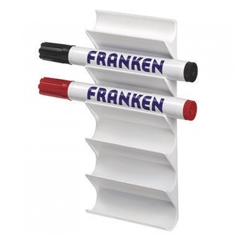 Franken Tafelschreiberhalter Z1986 magnethaftend Kunststoff weiß Franken Tafelschreiberhalter Z1986 magnethaftend Kunststoff weiß