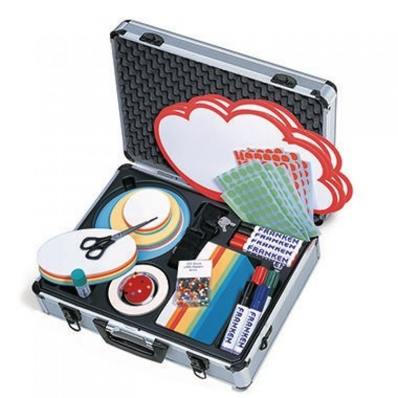 Franken Moderationskoffer UMMK 43x12x32cm Aluminium silber Franken Moderationskoffer UMMK 43x12x32cm Aluminium silber