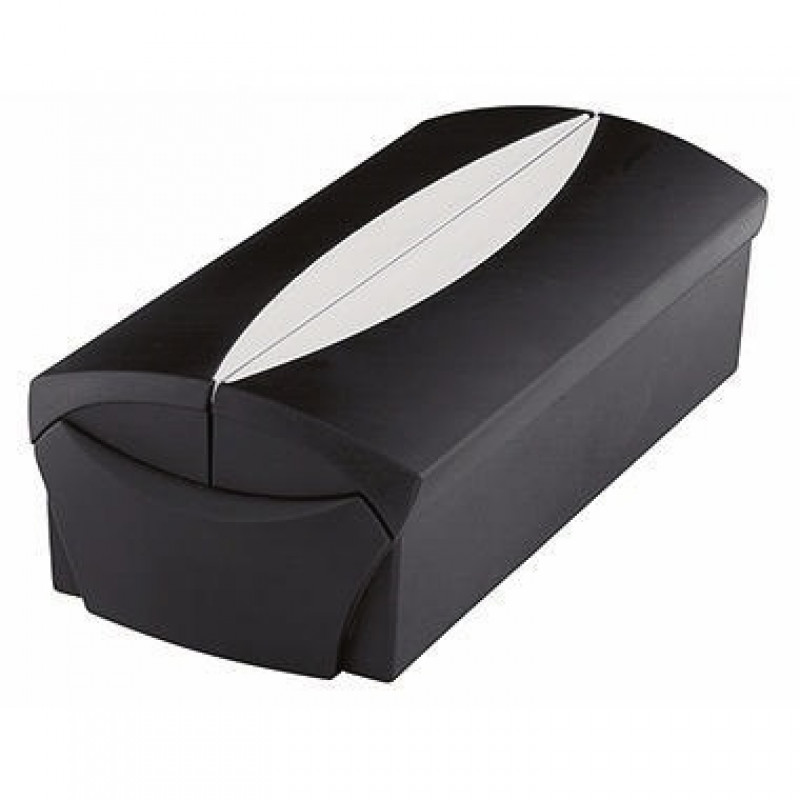HAN Visitenkartenbox VIP 2000-13 12x8x24,5cm schwarz/grau +Register HAN Visitenkartenbox VIP 2000-13 12x8x24,5cm schwarz/grau +Register