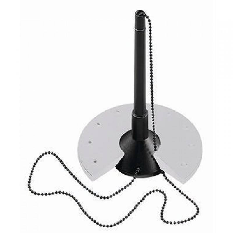 helit Kugelschreiberständer H6359098 10x15,5x10cm Kette l.gr helit Kugelschreiberständer H6359098 10x15,5x10cm Kette l.gr