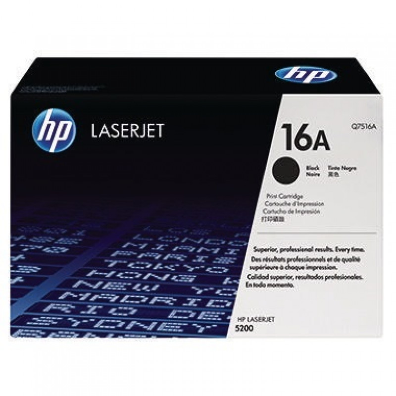 HP Toner Q7516A 16A 12.000Seiten schwarz