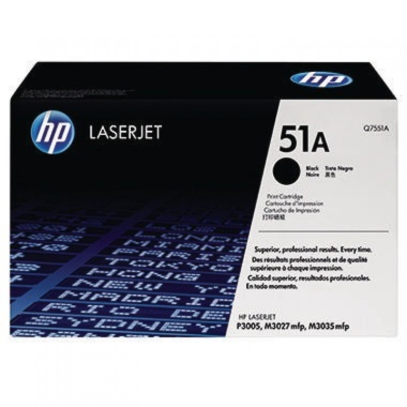 HP Toner Q7551A 51A 6.500Seiten schwarz