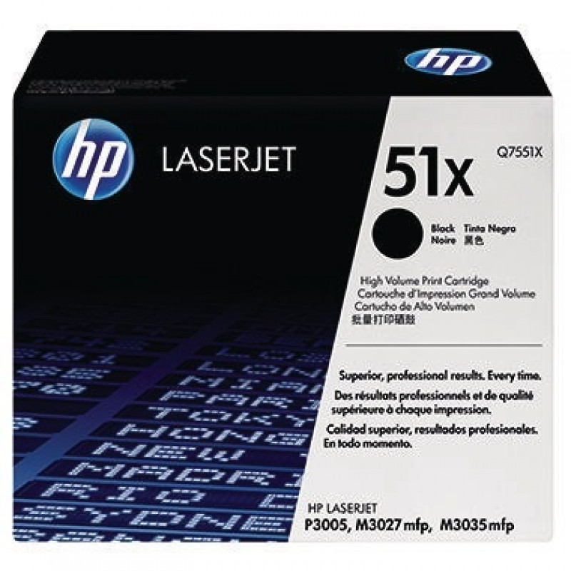 HP Toner Q7551X 51X 13.000Seiten schwarz
