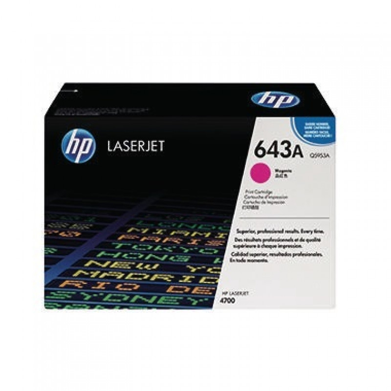 HP Toner Q5953A 643A 10.000Seiten magenta