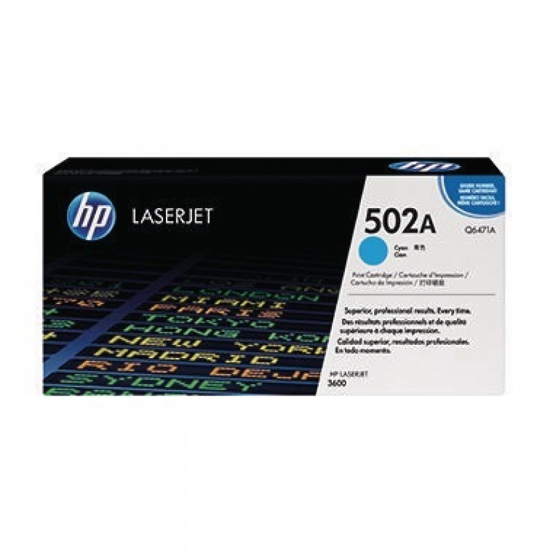 HP Toner Q6471A 502A 4.000Seiten cyan