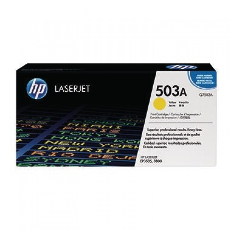 HP Toner Q7582A 503A 6.000Seiten gelb