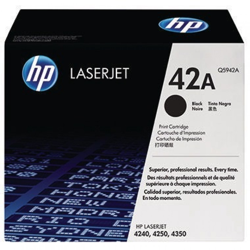 HP Toner Q5942A 42A 10.000Seiten schwarz