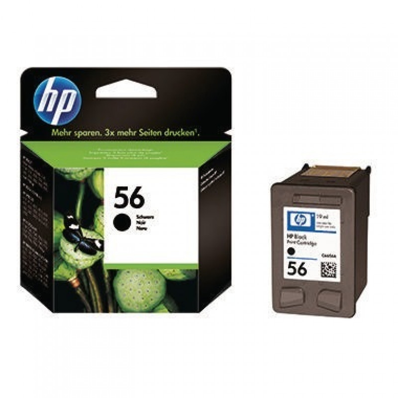 HP Tintenpatrone C6656AE#UUS Nr.56 19ml schwarz HP Tintenpatrone C6656AE#UUS Nr.56 19ml schwarz