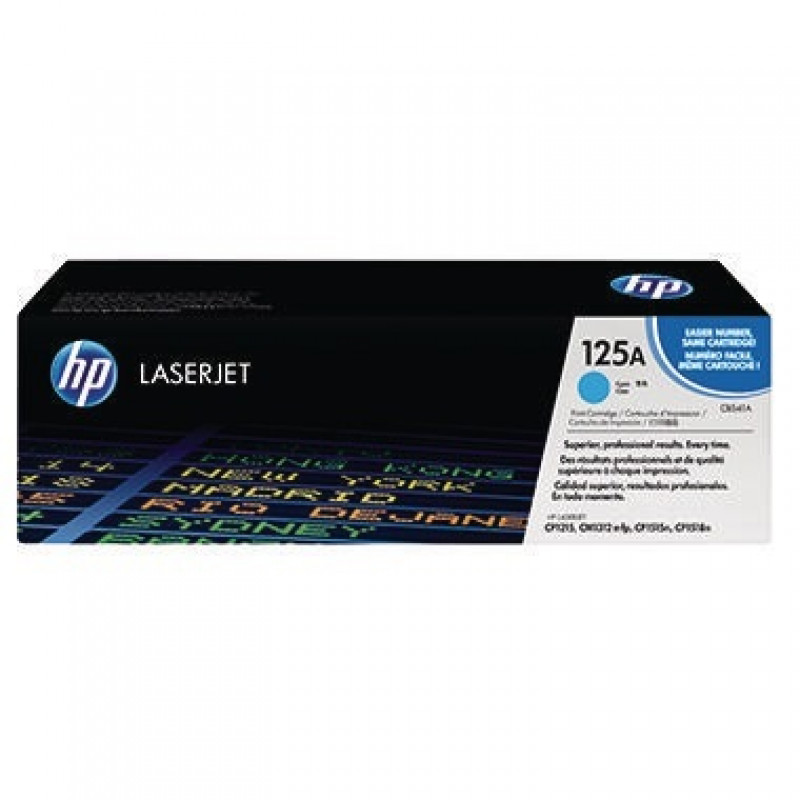 HP Toner CB541A 125A 1.400Seiten cyan