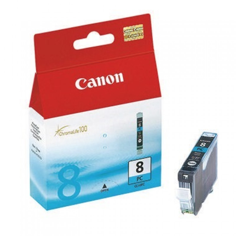 Canon Tintenpatrone CLI8PC 0624B001 13ml fotocyan Canon Tintenpatrone CLI8PC 0624B001 13ml fotocyan