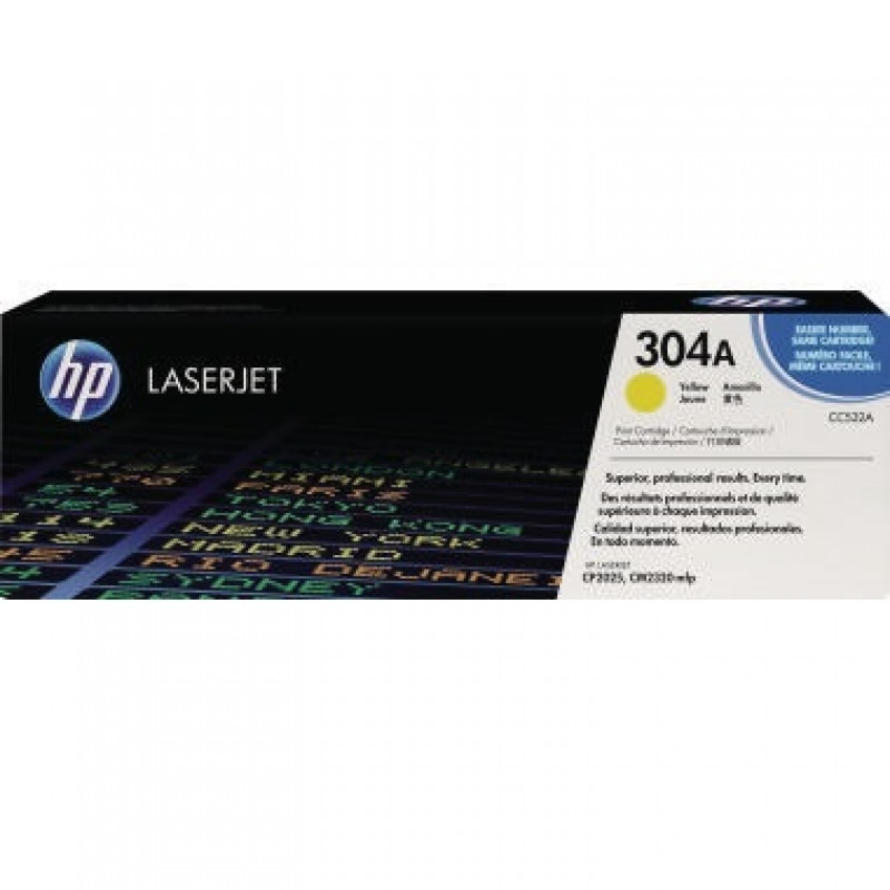 HP Toner CC532A 304A 2.800Seiten gelb