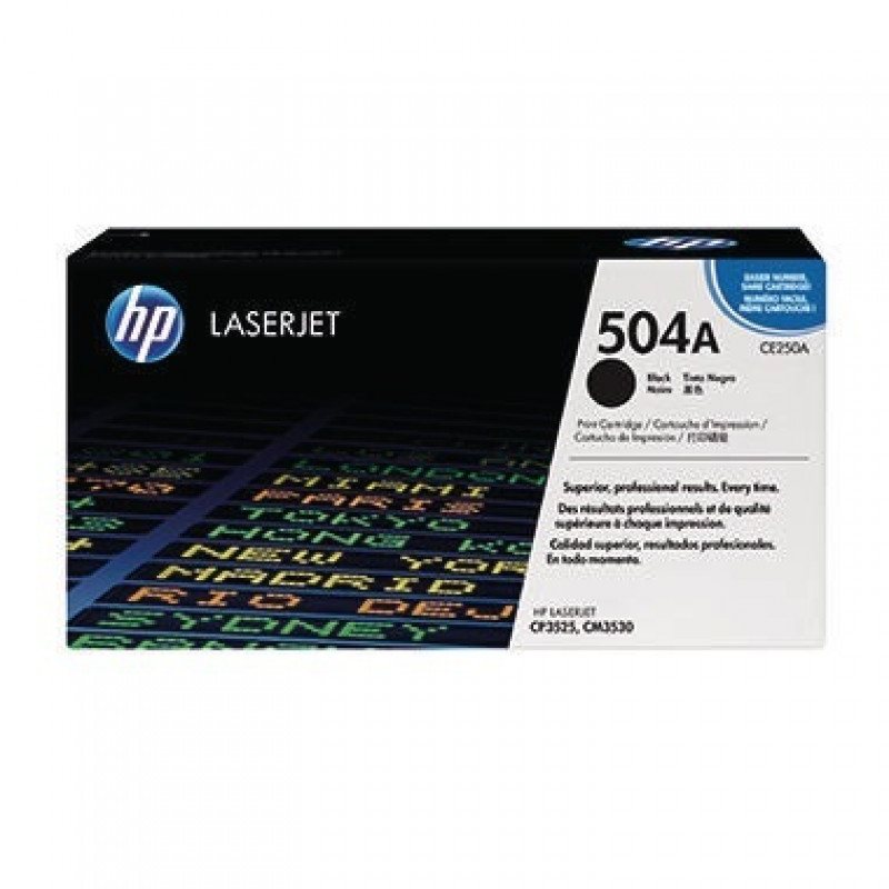 HP Toner CE250A 504A 5.000Seiten schwarz