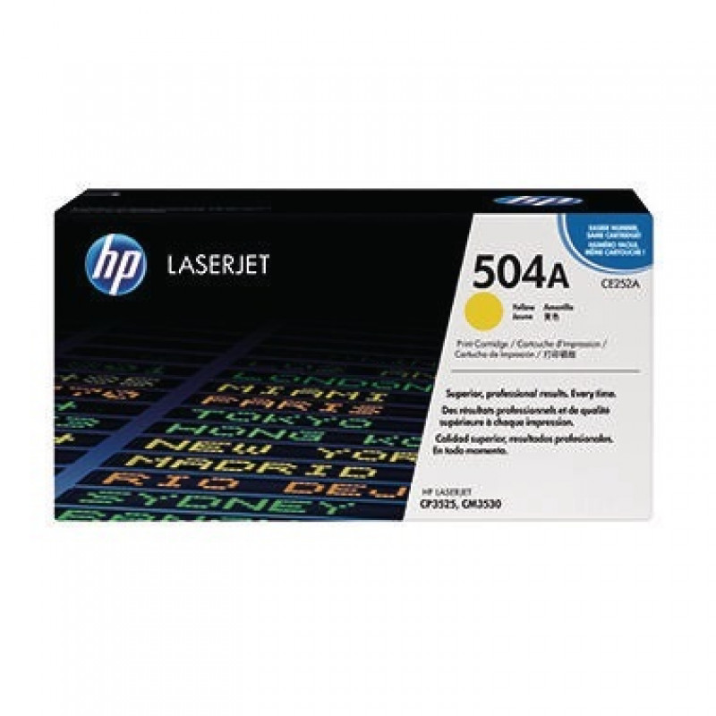 HP Toner CE252A 504A 7.000Seiten gelb