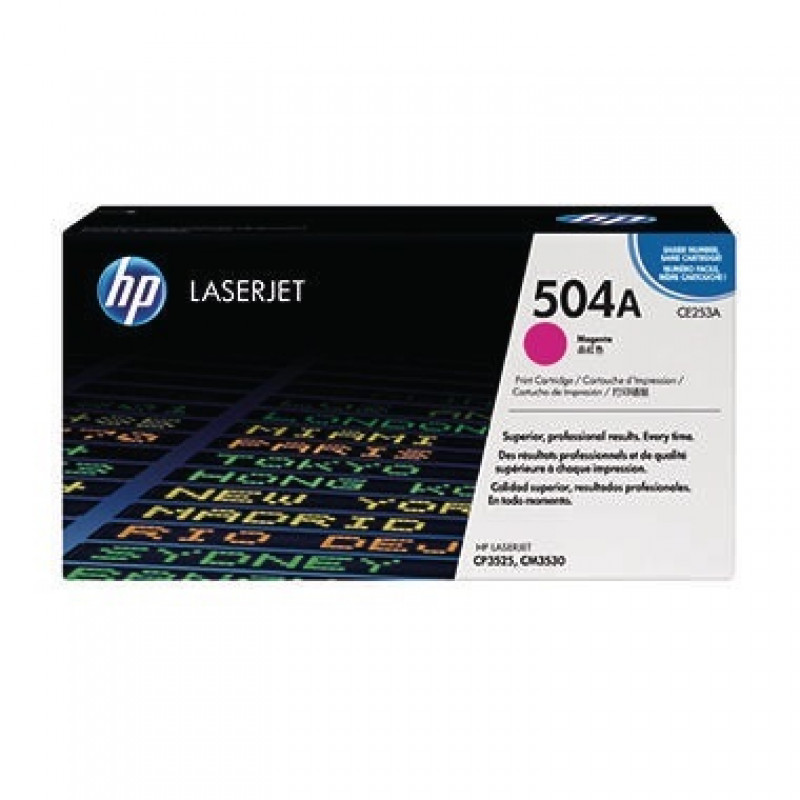 HP Toner CE253A 504A 7.000Seiten magenta
