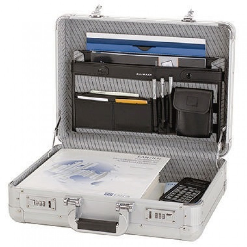 ALUMAXX Aktenkoffer TAURUS 45114 45,3x33,5x15cm Aluminium silber ALUMAXX Aktenkoffer TAURUS 45114 45,3x33,5x15cm Aluminium silber