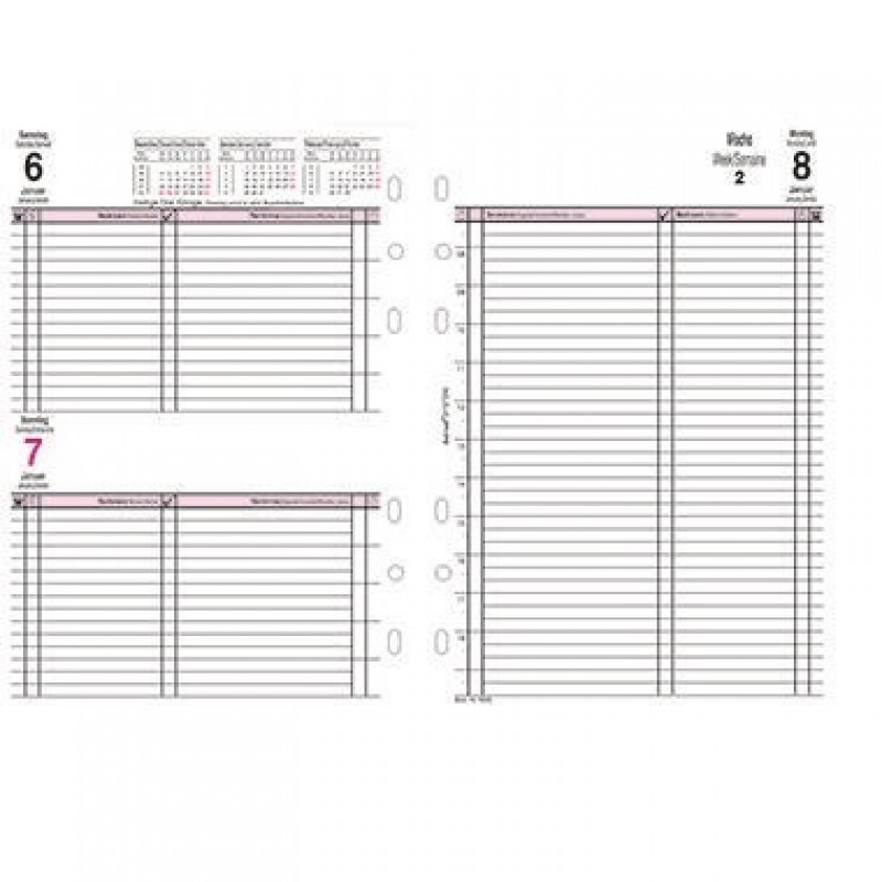 bind Kalendereinlage Manager B550319 2019 DIN A5 1T/1S bind Kalendereinlage Manager B550319 2019 DIN A5 1T/1S