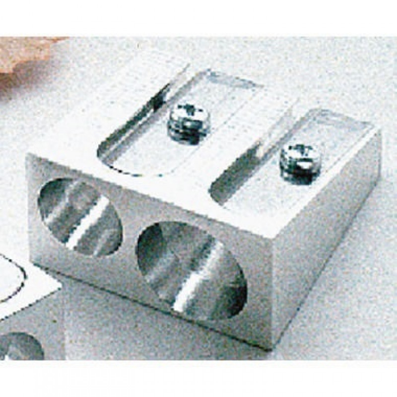 Doppelspitzer 7,8-11mm Keilform Metall silber Doppelspitzer 7,8-11mm Keilform Metall silber