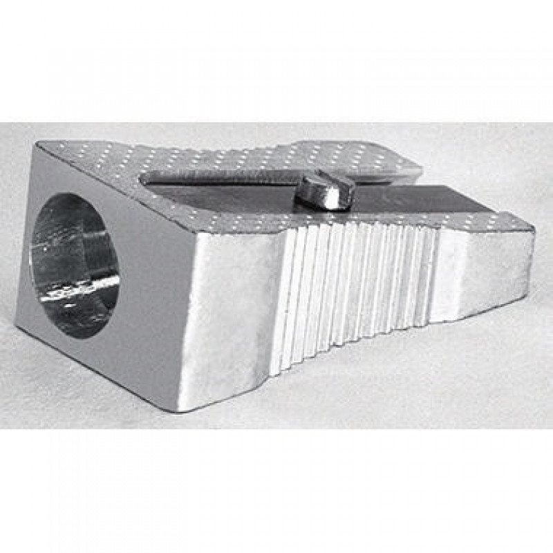 Spitzer bis 8,5mm Keilform Metall silber Spitzer bis 8,5mm Keilform Metall silber