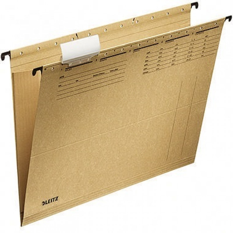 Leitz Hängetasche ALPHA 19170000 DIN A4 250g Natronkarton braun Leitz Hängetasche ALPHA 19170000 DIN A4 250g Natronkarton braun