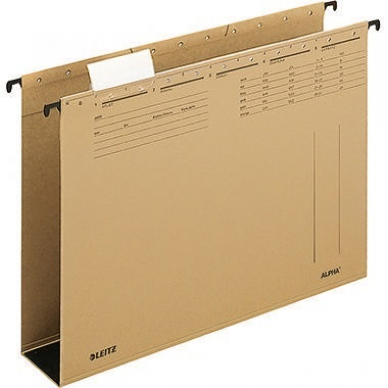 Leitz Hängesammler ALPHA 19460000 DIN A4 60mm Karton braun Leitz Hängesammler ALPHA 19460000 DIN A4 60mm Karton braun